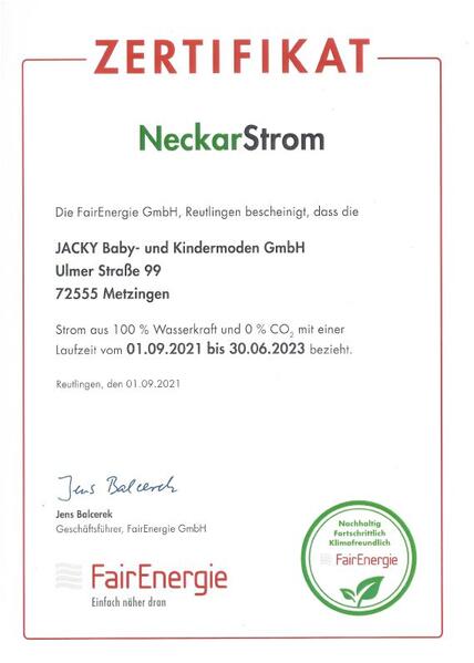 Our contribution to sustainability